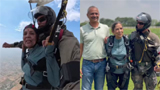 Courage knows no age: India’s oldest woman completes 10,000-foot skydive on 80th birthday